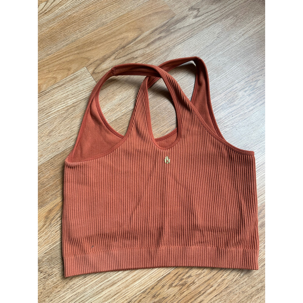 Spiritual Gangster Workout Tank in Brown - Picture 2 of 4